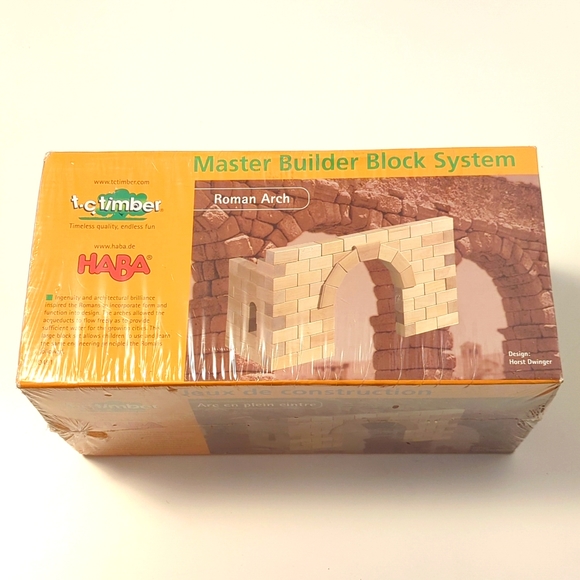 HABA | Natural Wood Blocks Roman Arch - Picture 3 of 8
